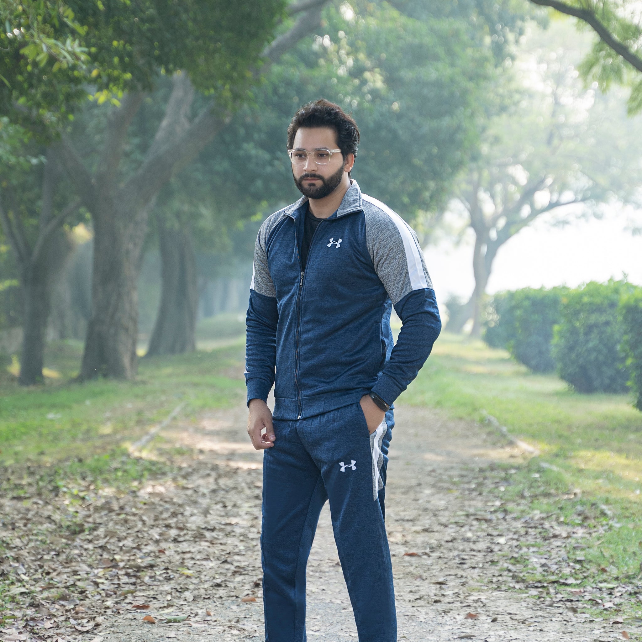 Under Armour Premium Quality Blue Tracksuit