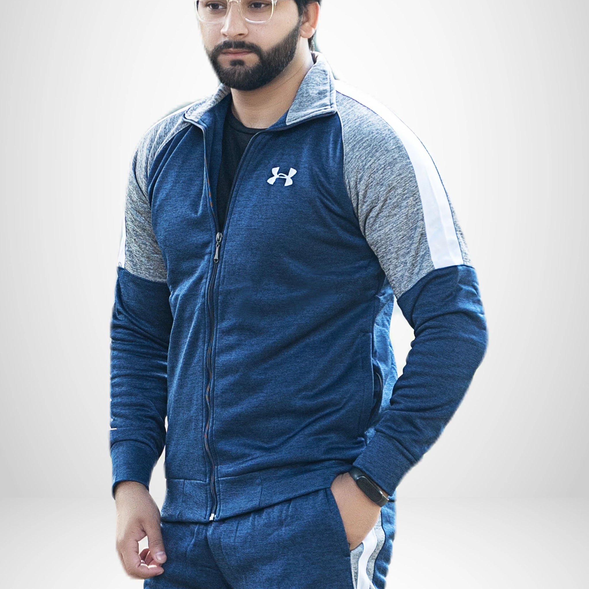 Under Armour Premium Quality Blue Tracksuit